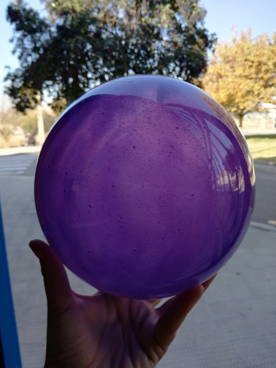 InstalaDeporte's tweet photo. SEGUIMOS CON NUESTRAS NOVEDADES EN MATERIAL DE RÍTMICA.
Pelota Competición Transparente, Color Morado.
Reserva tu material en nuestra tienda Online: https://t.co/K5Ca9JhwfF https://t.co/PWk3cYMVPH