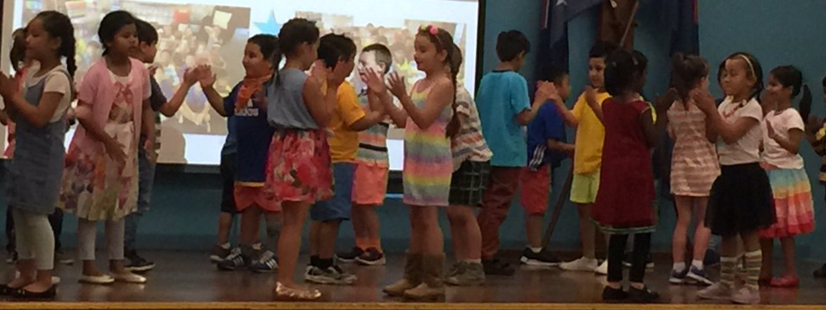 IngleburnPs's tweet photo. A well-choreographed dance performed by Kindergarten Ss. @kelly_mccray @mserafim1 https://t.co/55V1w94ItV