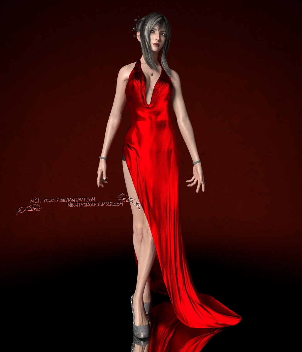 Decided to try and stuff Aranea into a dress for once. I would say that experiment worked. :D #Aranea #Highwind #FF15 #FFXV #Fanart #3DRender #FinalFantasyXV