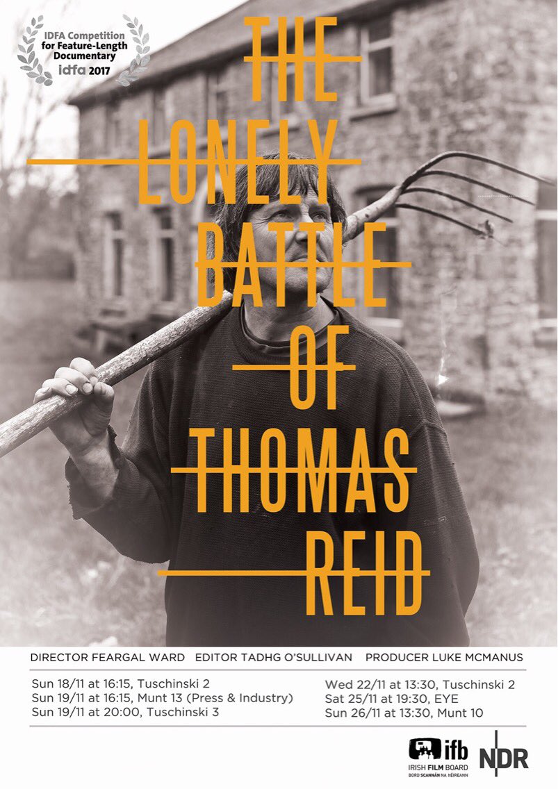 lonelybattle's tweet photo. First poster for The Lonely Battle Of Thomas Reid. With @idfa screening details. #lonelybattle #FeargalWard @tadhgosullivan @IrishFilmBoard https://t.co/VRNjAXxQBa