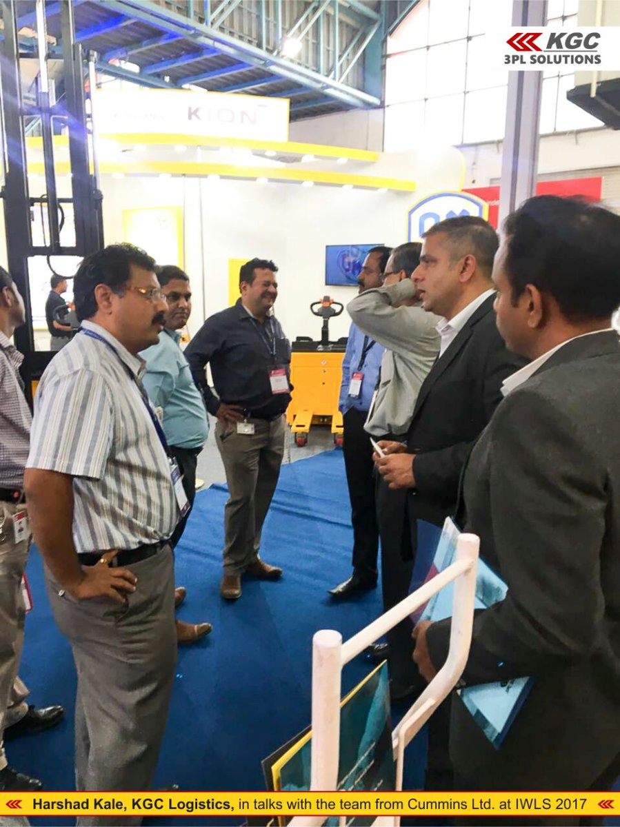 kgc_logistics's tweet photo. Day 2 at @IWLS2017: Harshad Kale, Director, KGC Logistics, is in talks with the team from @Cummins
#IWLS2017 #event #Pune #logistics #3PL #warehousing #SupplyChain #materialhandling #packaging https://t.co/Y51LVwozVd