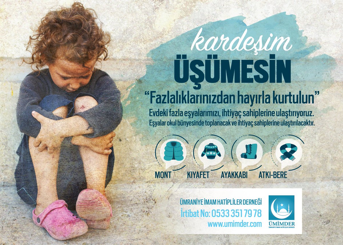 Fazlalıklarınızdan hayırla kurtulun