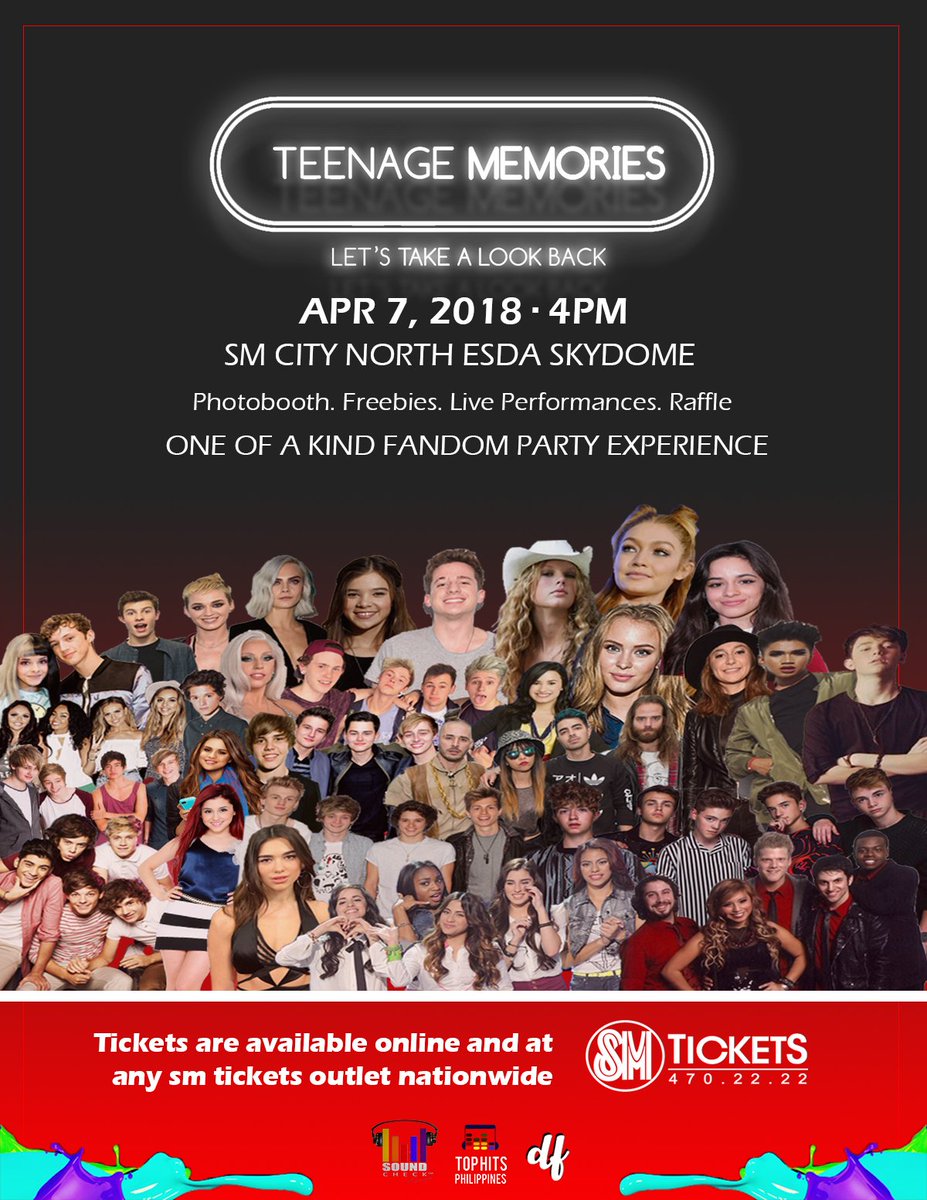 diversityfandom's tweet photo. We can’t wait to see you there! Buy your tickets now ❤️#TeenageMemories https://t.co/b703jaJlgA