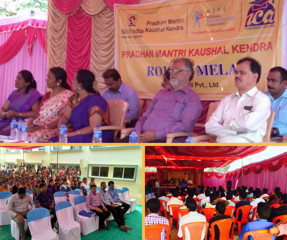 ICA_Skill's tweet photo. #RojgarMela at #Hassan #Inaugurated by Miss. Meena Joseph. Senior manager #PNB Miss. Vijay Lakshmi Employment officer #Hassan on 16th Nov. 2017 #guestofhonour Dr Vidhya, H.N Ramesh, S.S Pasha, Mr Ramesh Patil #centermanager Pradeep G. #icaskillingindia https://t.co/v3NfuE0hfc