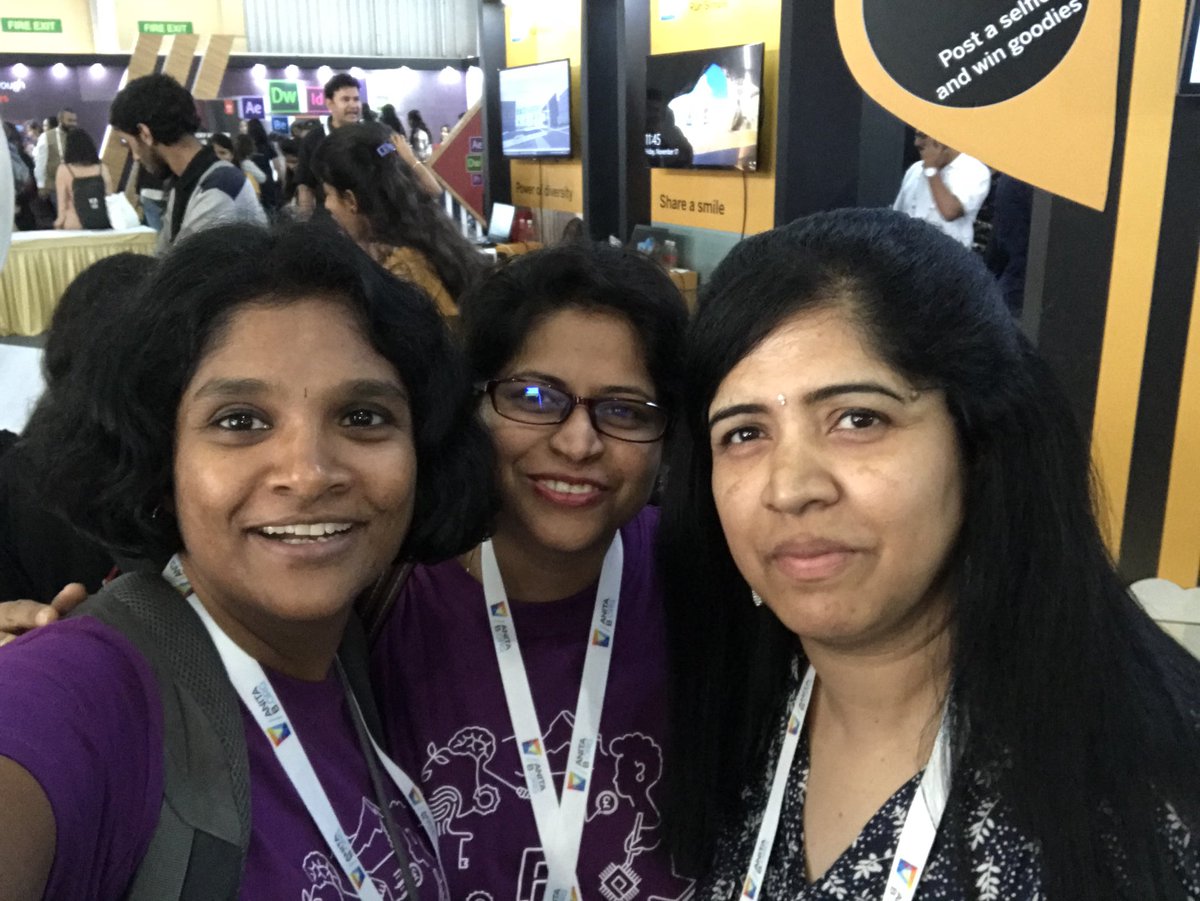 anshu_g's tweet photo. #SAPatGHCI with Jayashree https://t.co/BRr2ybzTn1