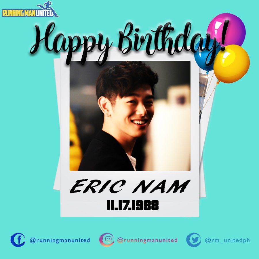 Happy Birthday Eric Nam! 