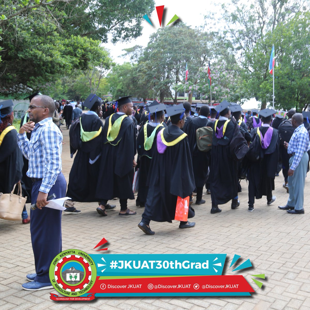 DiscoverJKUAT's tweet photo. Our university has continued to increase and modernize the teaching and research facilities to ensure that we remain competitive and relevant ~ PROF. PAUL NJUKI KANYARI, CHAIRMAN OF COUNCIL
  #JKUAT30thGrad ^VN https://t.co/d8lJlKylB2