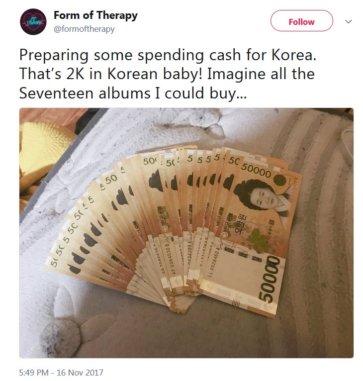 he is currently in South Korea, and had opened donations for "endeavors" in SK that would supposedly be for FOT. he spoke in streams about how broke he was, and how he was going to korea broke. well, fuck, i wish i was 2K worth of won broke.