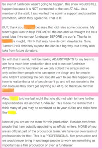 as a little plus, here is a funfact for all of you: he was involved in DashCon! yep, that& #39;s right! he didn& #39;t follow through until the end, but his interactions with other people involved speak volumes about him (the mint green messages are from him).