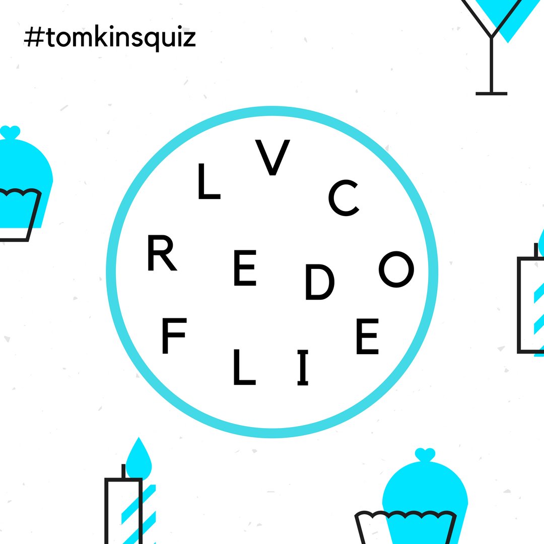 Gambar berikut adalah merupakan susunan Huruf secara acak yang merupakan nama dari salah satu sepatu Tomkins. Urutkan huruf acak tersebut sehingga menjadi susunan yang tepat dan benar. #TOMKINSQUIZ