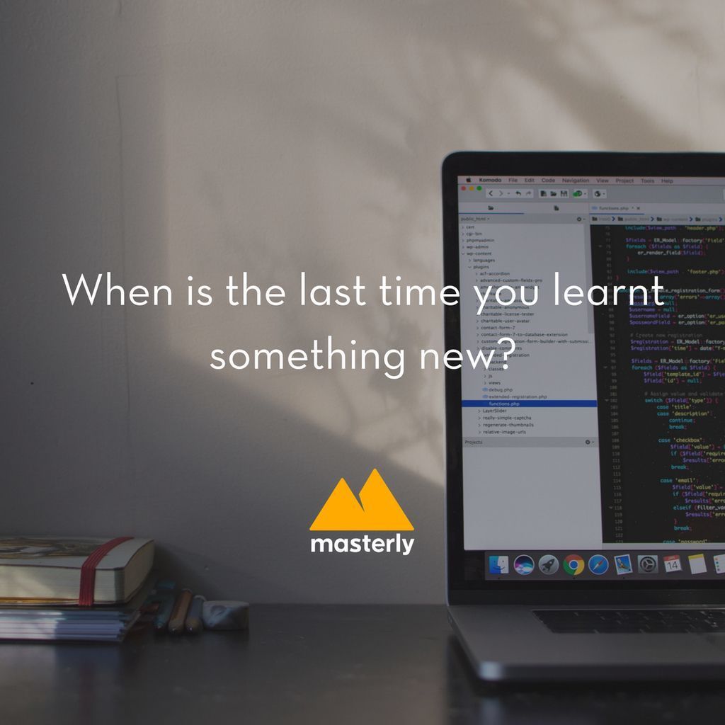 bemasterly's tweet photo. We believe in a life of constant learning 🤓

#bemasterly #edtech #learning #educationtechnology #education #technology #learn #onlinelearning #teach #study #lifelonglearner #lifelonglearning https://t.co/I0coUWYmRx