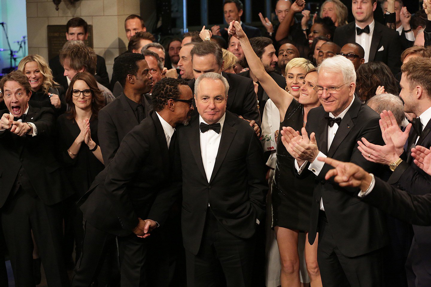 Happy Birthday to Lorne Michaels(center), who turns 73 today! 