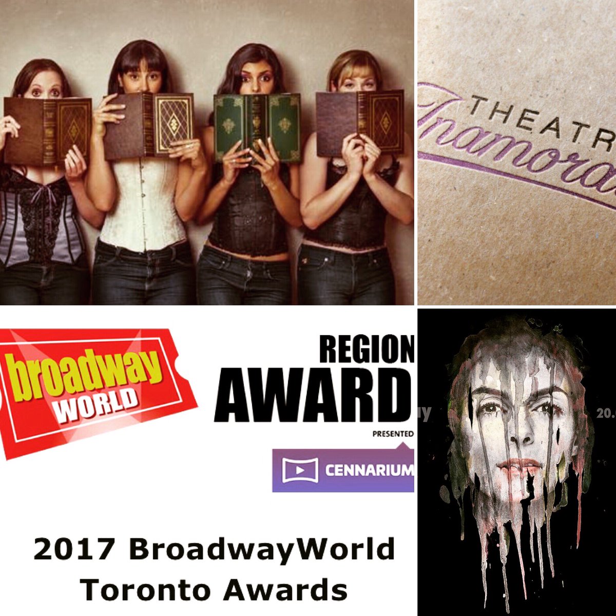TennilleRead's tweet photo. BWW nominated @TheaInamorata for best production, and myself for best actress, in our debut play GRAY. Please vote! https://t.co/slHvJSXyc1… https://t.co/z2t1V2zdW4