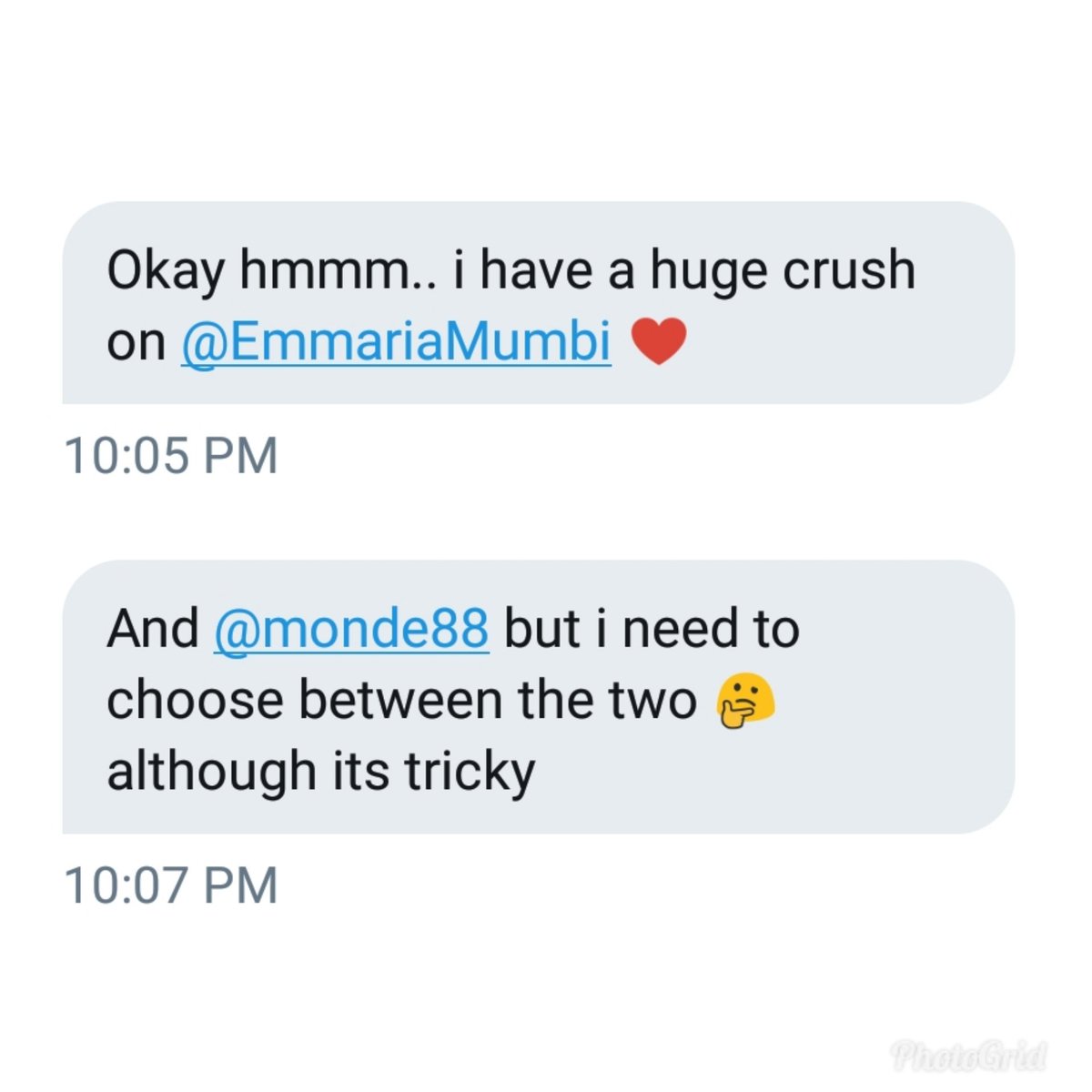 Curate_Zed's tweet photo. #Confession42 sister wives? @EmmariaMumbi and @monde88 https://t.co/hVqW6MaWpv