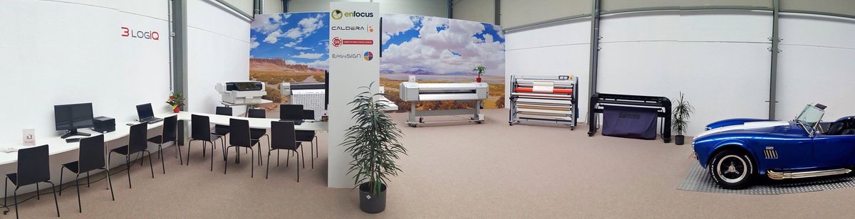 HansVDD's tweet photo. Looking forward to the official opening of @3logiqbvba! 🥂🍾 Good luck guys! #3logiQ #servicecorebusiness #Enfocus #SAi #Caldera #EasySign #Mutoh #Summa #Kala #Neolt
https://t.co/Lw6CYddxpq https://t.co/KVINIGZulr