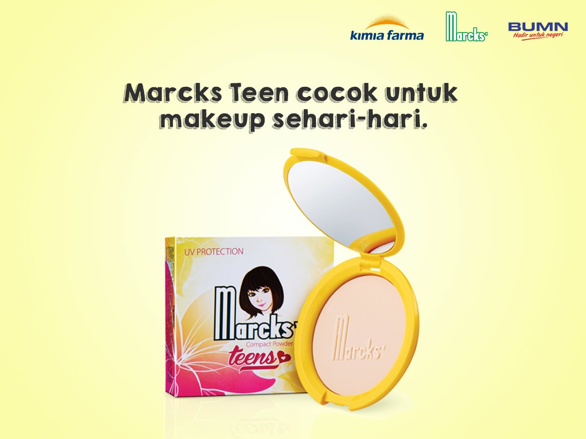 Marcks_IND's tweet photo. Marcks Teens cocok untuk makeup sehari-hari. Formulanya juga ringan di kulit sehingga membuatmu tampil lebih natural. #MarcksNewProduct #SempurnaDenganMARCKS https://t.co/PrWmWoOD7I
