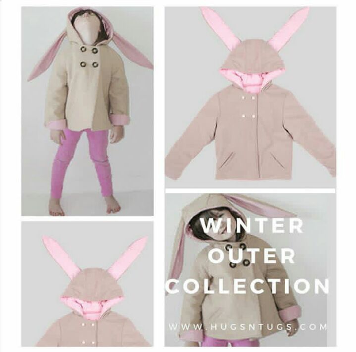 #cutebunny #bunnyjacket #outerwear #funjacket #fundressing #kidswear #hntgirl #girlsjacket #onlineshopping #hugsntugs