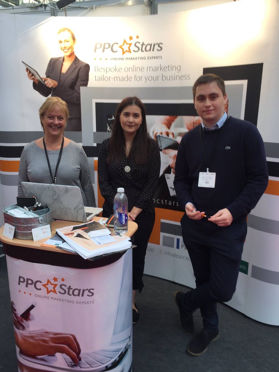 PPCStars's tweet photo. Visit us at Stand 850 for all your marketing needs! #ppcstars #seo #ppc #websitedesign #TBS2017 #TBSUK @TheBusinessShow https://t.co/Ikk0OB4KBb