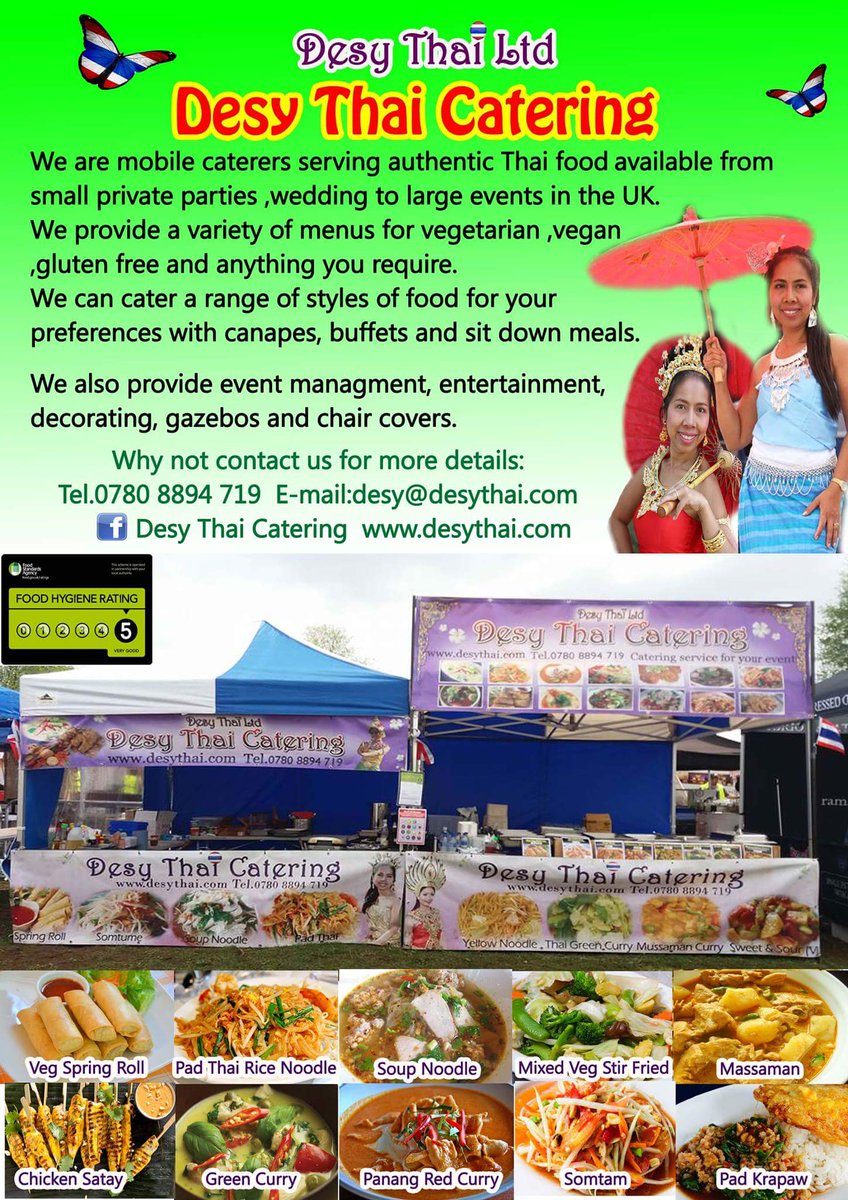 Yummy Thai foods by Desy Thai catering desythai.com