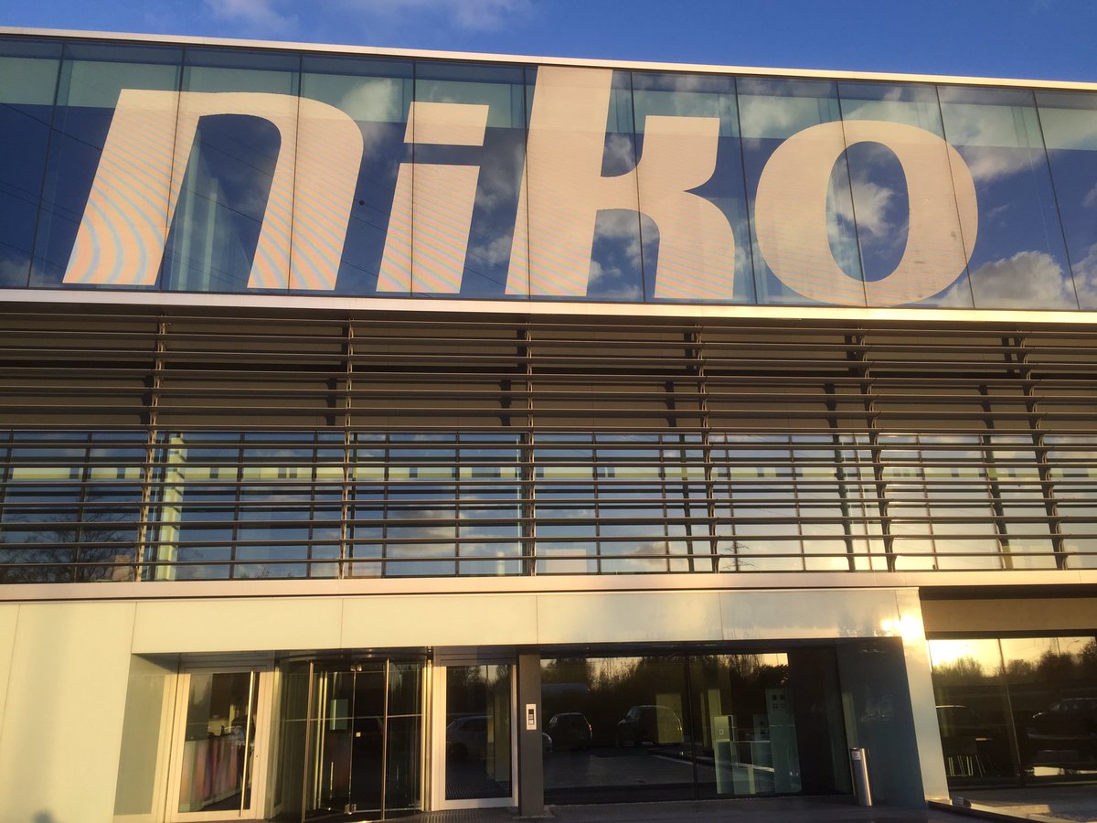 All set for a days training in Belgium at Niko HQ - on the new Niko software version 2