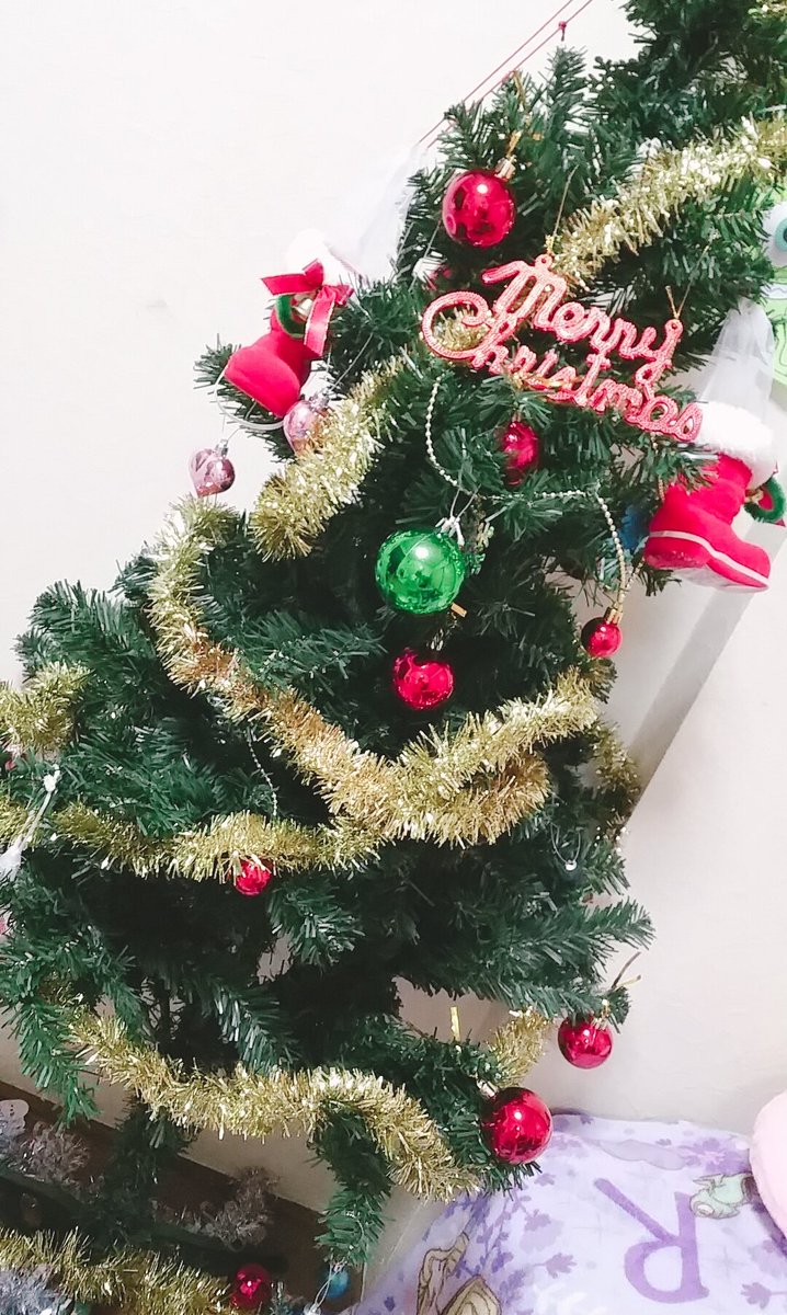 私のお部屋も、もうクリスマス❄🎄
