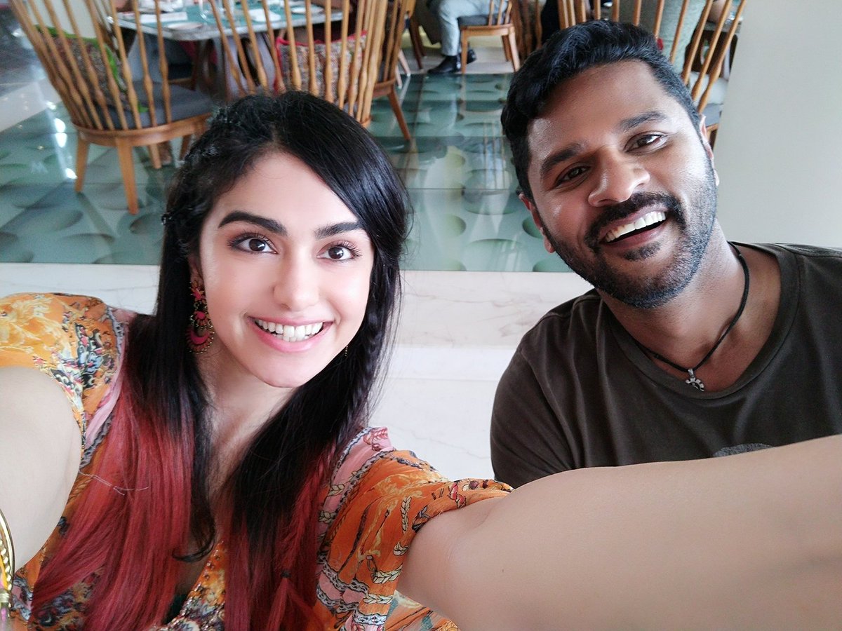 adah_sharma's tweet photo. Deva re deva !! Dancing with Prabhu Deva ! @PDdancing 
#charliechaplin2
His expressions ❤️❤️❤️Can't wait to start shooting more songs and scenes in Chennai soooon.
Thank u universe and all of you who always want the best for me 🤸🤸🤸🤸🙏🙏🙏 https://t.co/8rc4zAl1rO