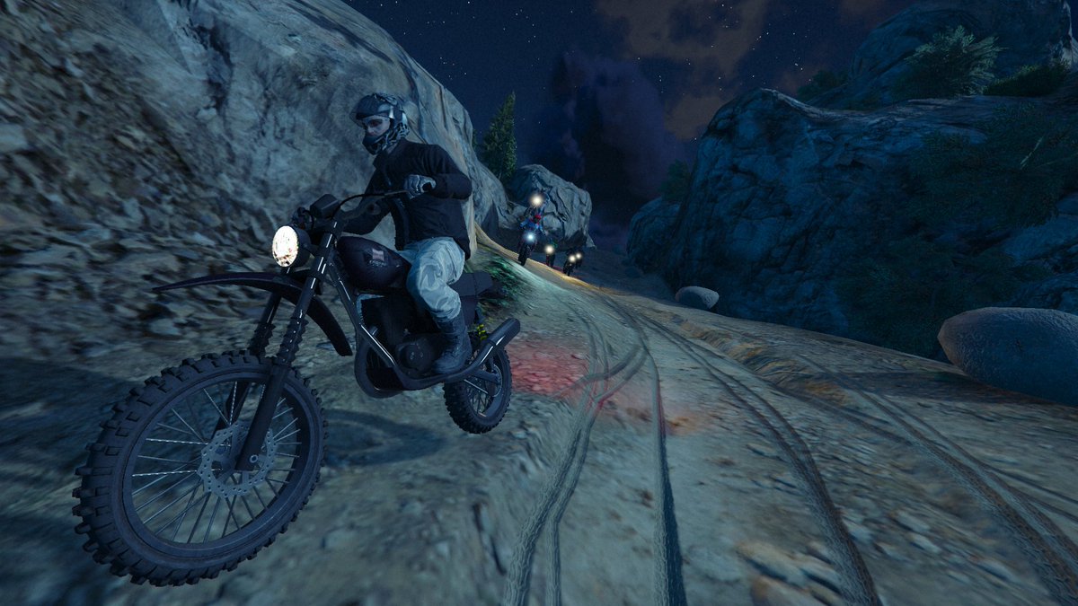 archangels_mc's tweet photo. Some snaps from the Motocross ride on Wednesday #archangels  #GTAOnline #GTAV #PC #Snapmatic #Motocross https://t.co/por8JdGAzg