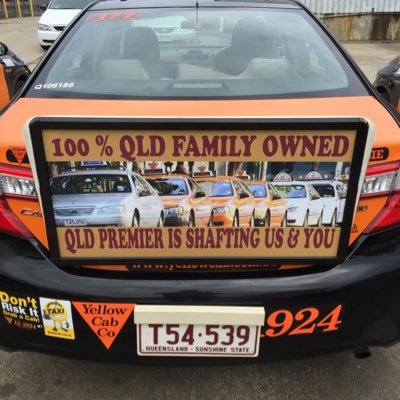 abrennoboy1974's tweet photo. They seek her here, they seek her there. They seek her everywhere.
From Cairns to Brissie it's byebye #cabzilla from Qld Taxis @DamTom79 https://t.co/oApbT61i2f