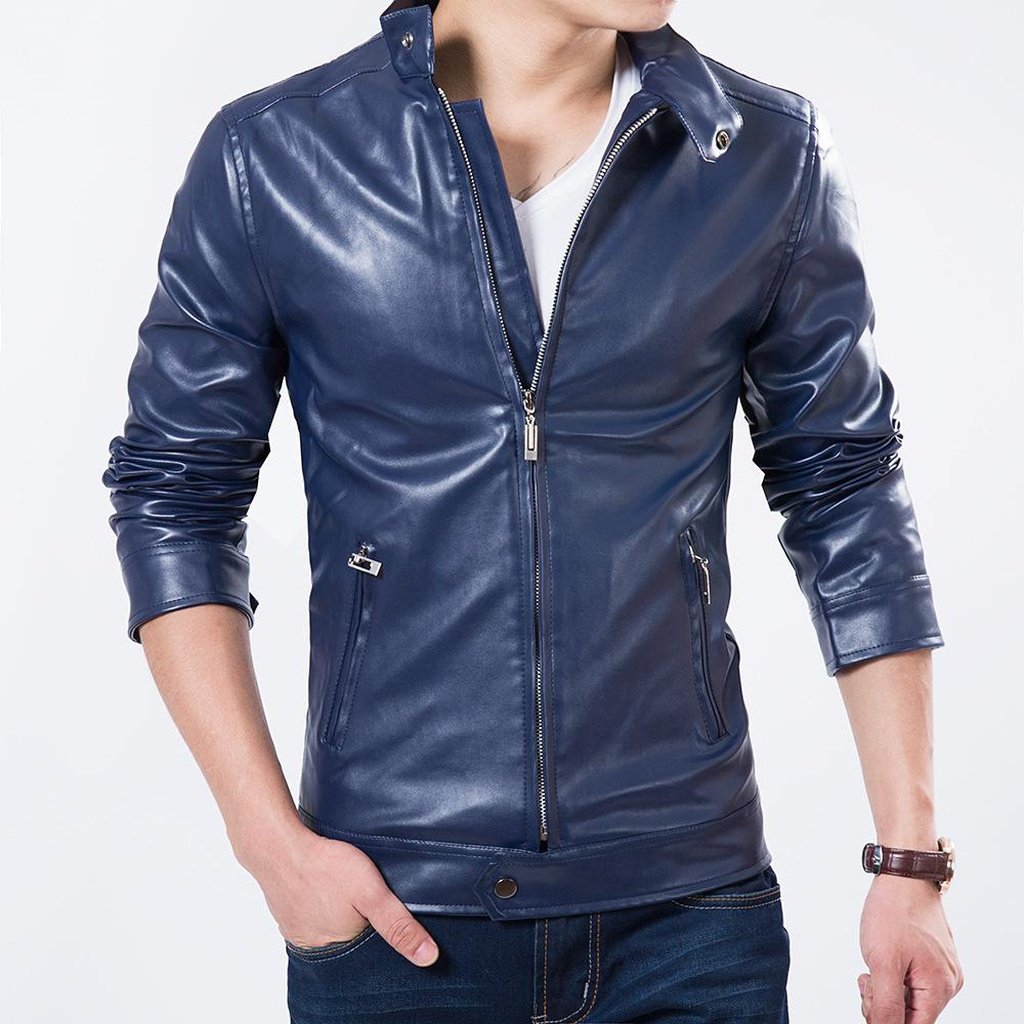 murthaburke's tweet photo. Leather Jacket  Solid Slim Stand Collar Motorcycle jacket #jacket #leather #mens https://t.co/rJZ8shFv3B https://t.co/lQfaidwrtO