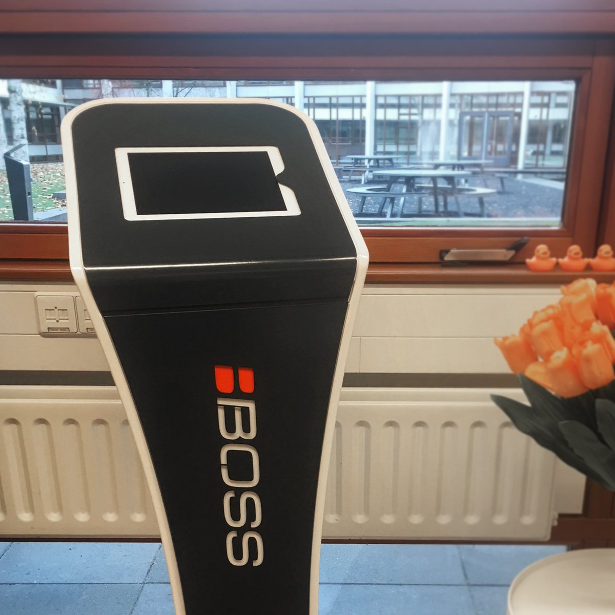 Swipespot's tweet photo. Refurbishment of @__iboss__ Tablet Stand Original. Looking new and fresh again. https://t.co/X0c8ynIH5b    #iBOSS #tablet #stand #branding https://t.co/94XZrCcJDv