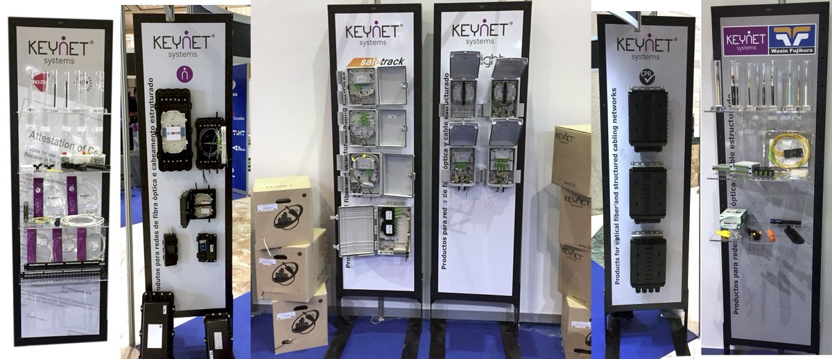 Keynet_Systems's tweet photo. Seguimos en #Acutel2017, segunda jornada ¡ven a visitarnos al stand nº2! Te presentamos nuestras novedades, cables planos, nuevas certificaciones, cajas FTTh, el cassette corto y mucho más! #stand2 #keynetsystems #fibraoptica https://t.co/9HJ9COZYzA