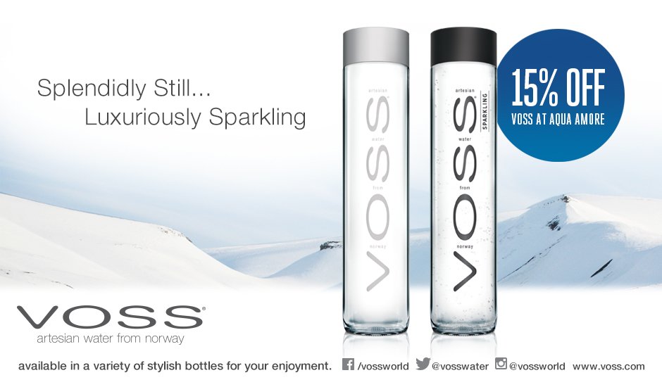 AquaAmore's tweet photo. Get into the festive spirit with 15% off #VOSSWater 375ml & 800ml Glass at #AquaAmore here: https://t.co/PnmGt2AtW7 #Voss #London #UK #HomeDelivery #premiumWater #XMASTable #FestiveTreat https://t.co/u91t0g2OdO