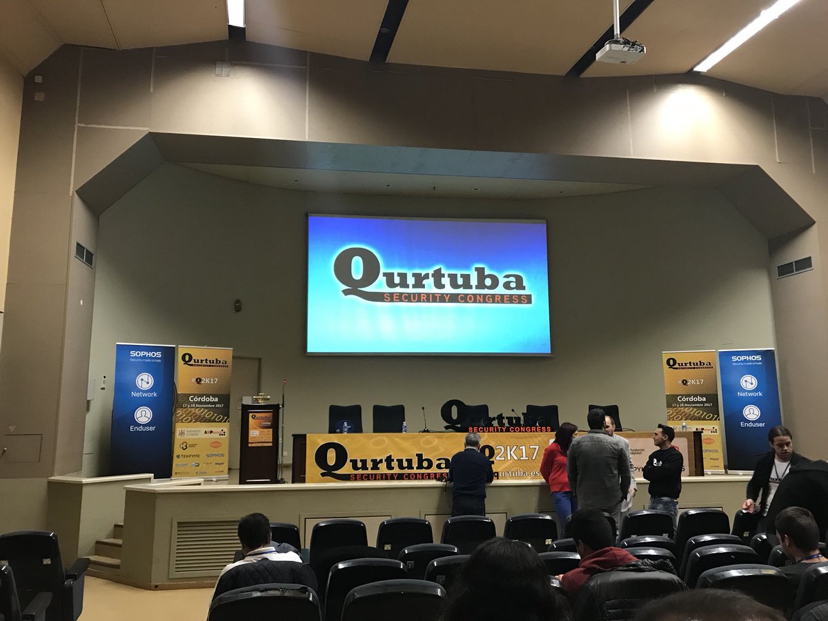 sumarecursos's tweet photo. Hoy asistimos al Qurtuba Security Congress #Q2K17 en #CordobaEsp https://t.co/vTCaOtiPVd