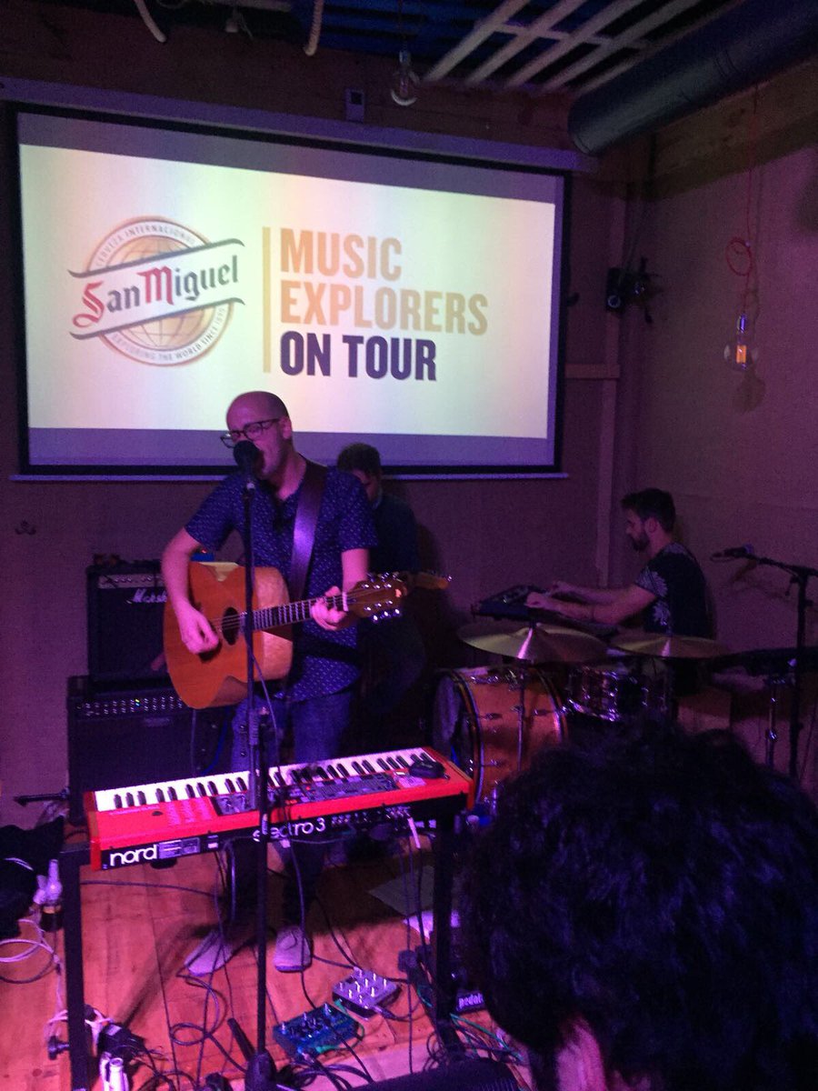 supercroma's tweet photo. Ayer en Matarile #sanmiguelmusicexplorers @AyukenMP @SanMiguel https://t.co/eF3buAmETK