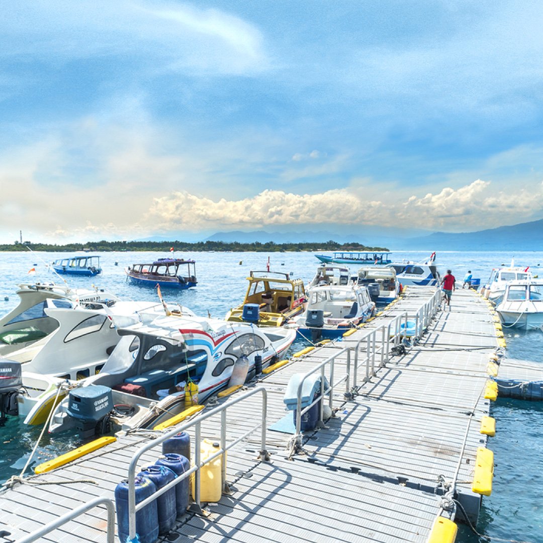AstonGili's tweet photo. Gili Trawangan Private Boat Harbour https://t.co/08EFK8M2Qc