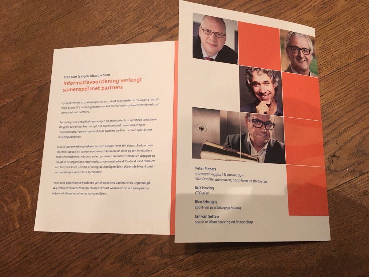 RRoelfzema's tweet photo. Inspirerende en lekkere midden#stipp op#salenteijn met oa #erichoving #ricoschuijers en #janvansetten #stipp bedankt namens @Sport_Zaken https://t.co/eS6SQCU6pR