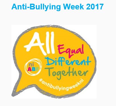 EqualityCommNI's tweet photo. It's Anti-Bullying Week. We have guidance for employers on tackling bullying &amp; harassment in the workplace https://t.co/fvFFv9MRga #ABW2017 https://t.co/94GLJgnabx