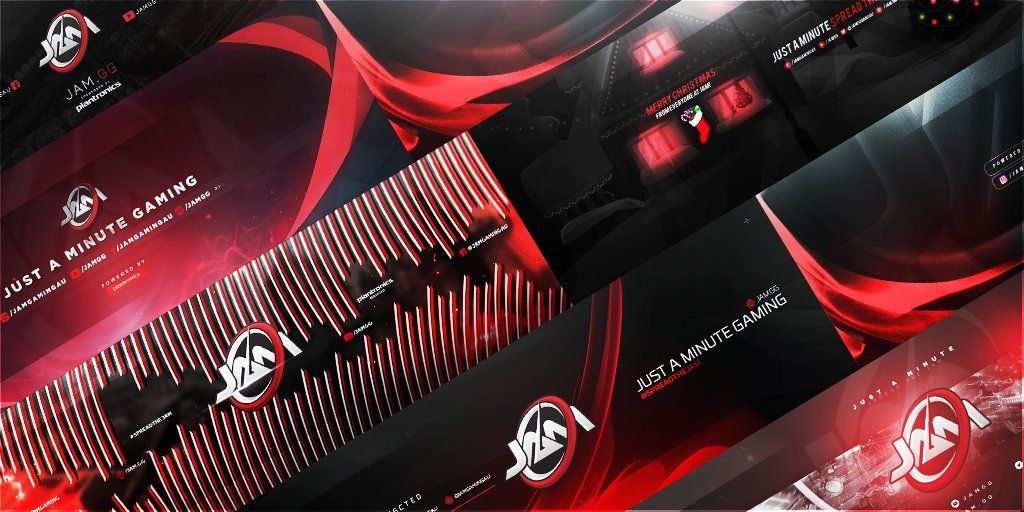 JAMGamingAU's tweet photo. Our header collection! ❤😍 Esports designers. https://t.co/m9towqj6Uv https://t.co/Oa6DZ75pnR
