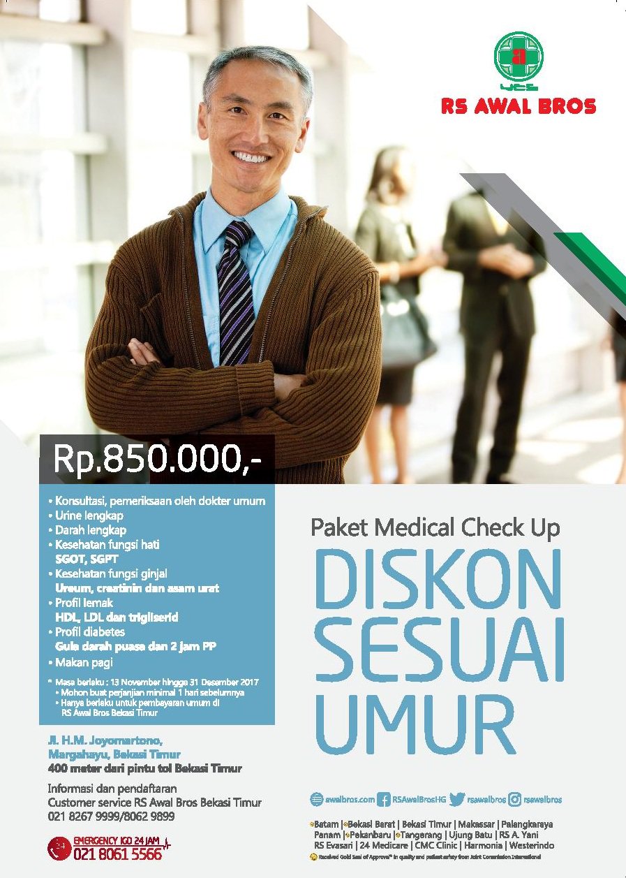 Awal Bros Hospital V Twitter Nikmati Diskon Medical Check Up Sesuai Usia Anda Hanya Di Rs Awal Bros Bekasi Timur Syarat Dan Ketentuan Berlaku Rsawalbros S T Co S6mevufhsw
