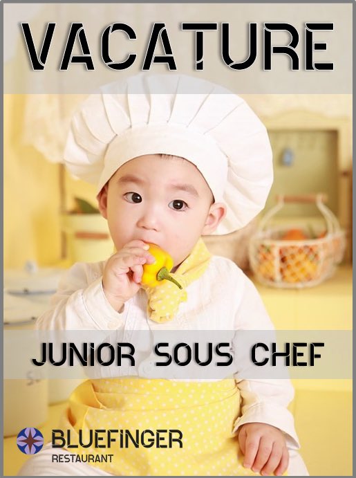 Rest_Bluefinger's tweet image. Ben jij of weet jij de enthousiaste junior souschef die wij zoeken? Solliciteer dan nu!
bluefinger.nl/contact/vacatu… #vacature #kok #souschef