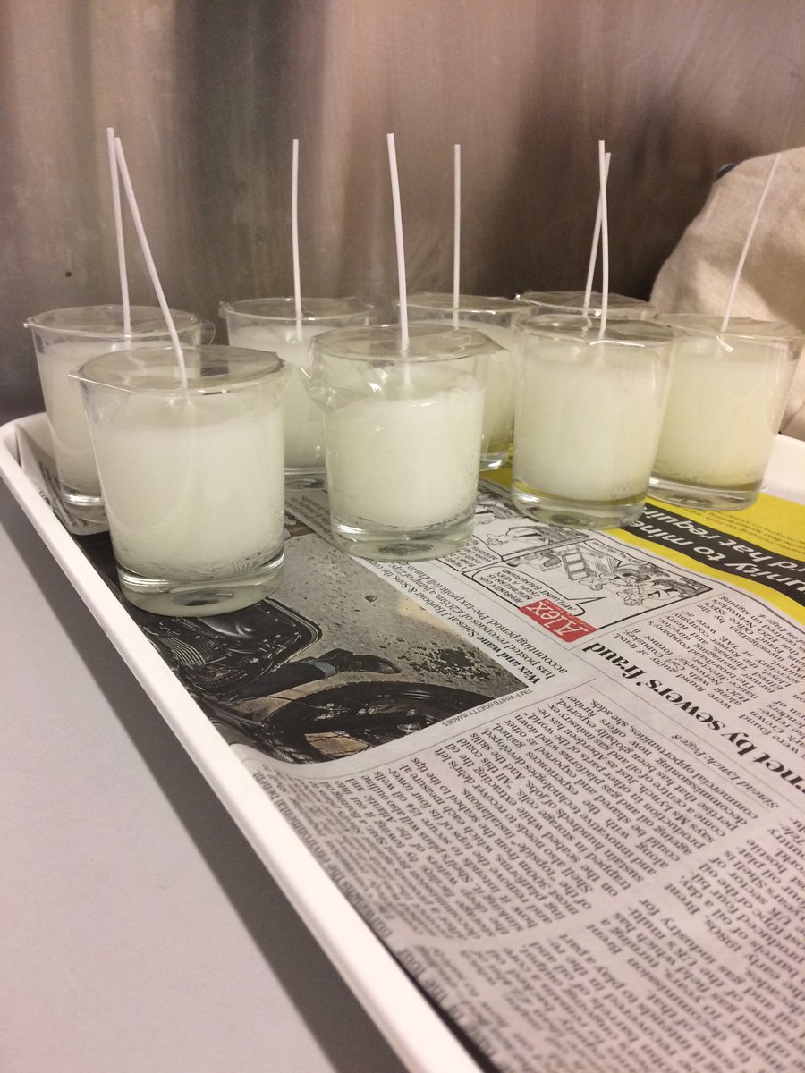 TheNWO17's tweet photo. First batch of candles! ✅ https://t.co/1aP3pL2CFw