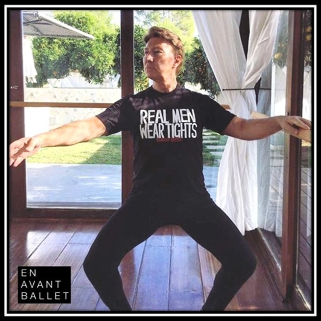 FASHION•FRIDAY|| Prince Max is setting the barre high and proving that real men wear tights! #boysdoballet #adultballet #adultballetretreat #ibiza #realmenweartights