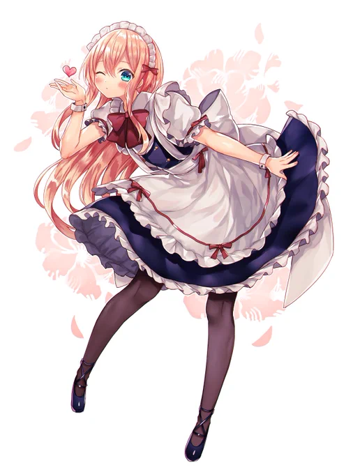 【お題箱】メイド服を着た乱藤四郎 