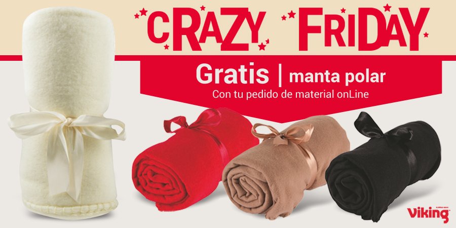 Viking_es's tweet photo. ¡Que el frío pase de largo! Llévate Gratis esta mantita polar con tu pedido de 149€  #CrazyFriday  https://t.co/EsTsQquHPk https://t.co/0wPg17SkJZ