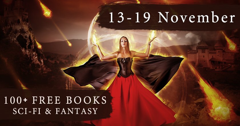 sffbookbonanza's tweet photo. Over 120 #free #SciFi and #Fantasy #books from @Instafreebie authors in November's #SFFMegaPromo: https://t.co/gFuHzARBR0 | #instafreebie https://t.co/PRWI5ncn21