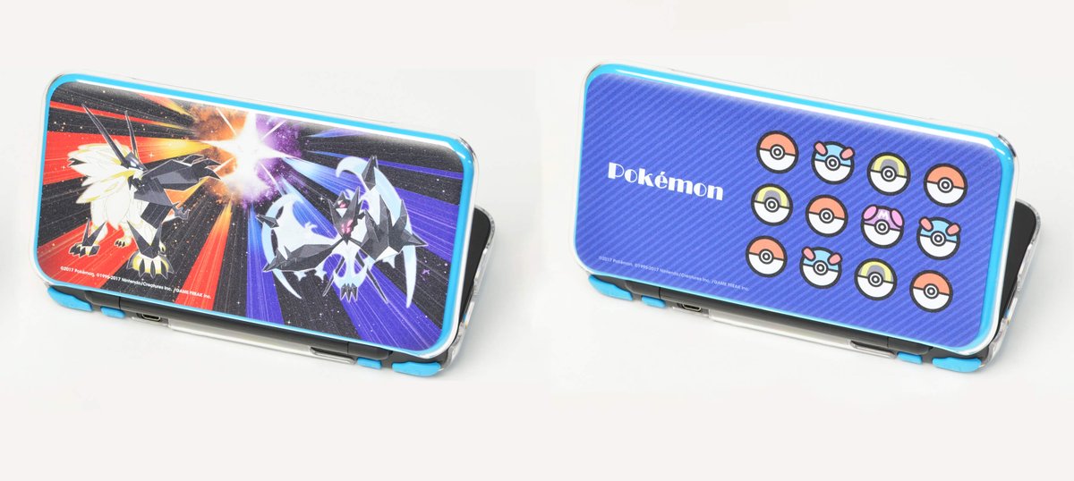 Hori ゲーム周辺機器のホリ A Twitter 本日発売 New ニンテンドー2ds Ll用の ポケットモンスター ハードポーチ ハード カバー が本日発売です それぞれウルトラサン ウルトラムーンとモンスターボールのデザインをご用意 本日発売のソフトに合わせていかが