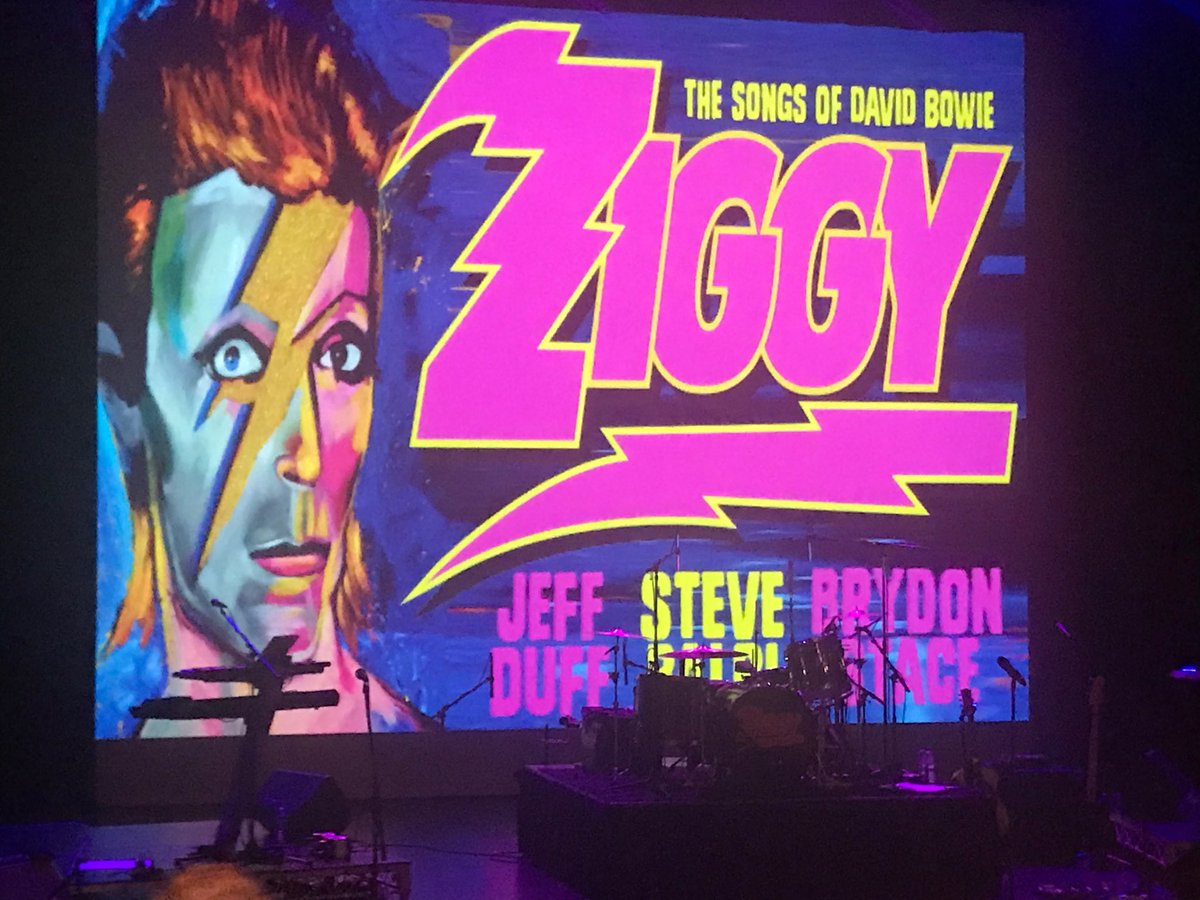 About to enjoy The Songs Of David Bowie at The Concourse Willoughby #DavidBowie