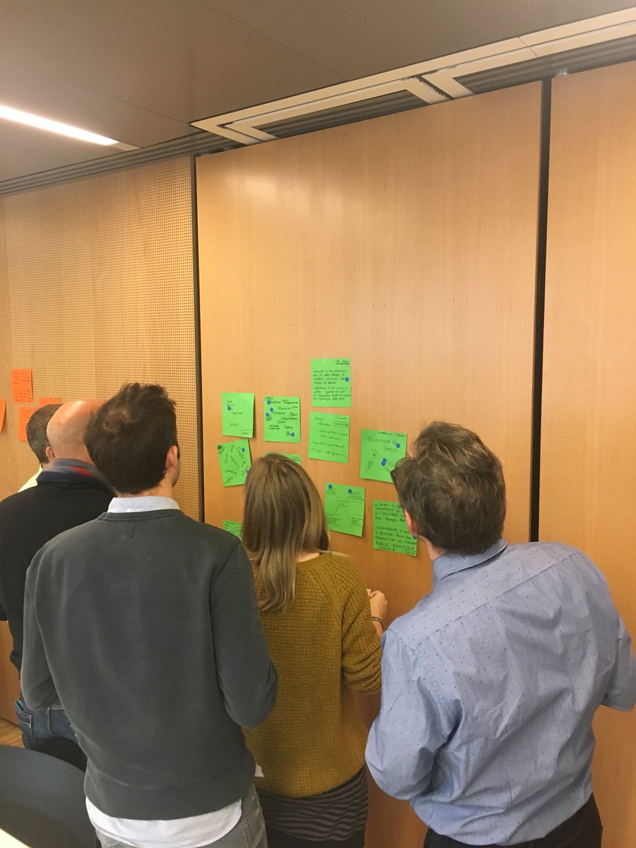 Atelier sur les défis et besoins des partenaires du <a href="/lebivouac_/">Le Bivouac</a> en mode lean ce matin