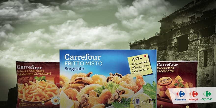 CarrefourItalia's tweet photo. E siamo a 3 frittur. #Gomorra3 https://t.co/ZlzHz2LcaT
