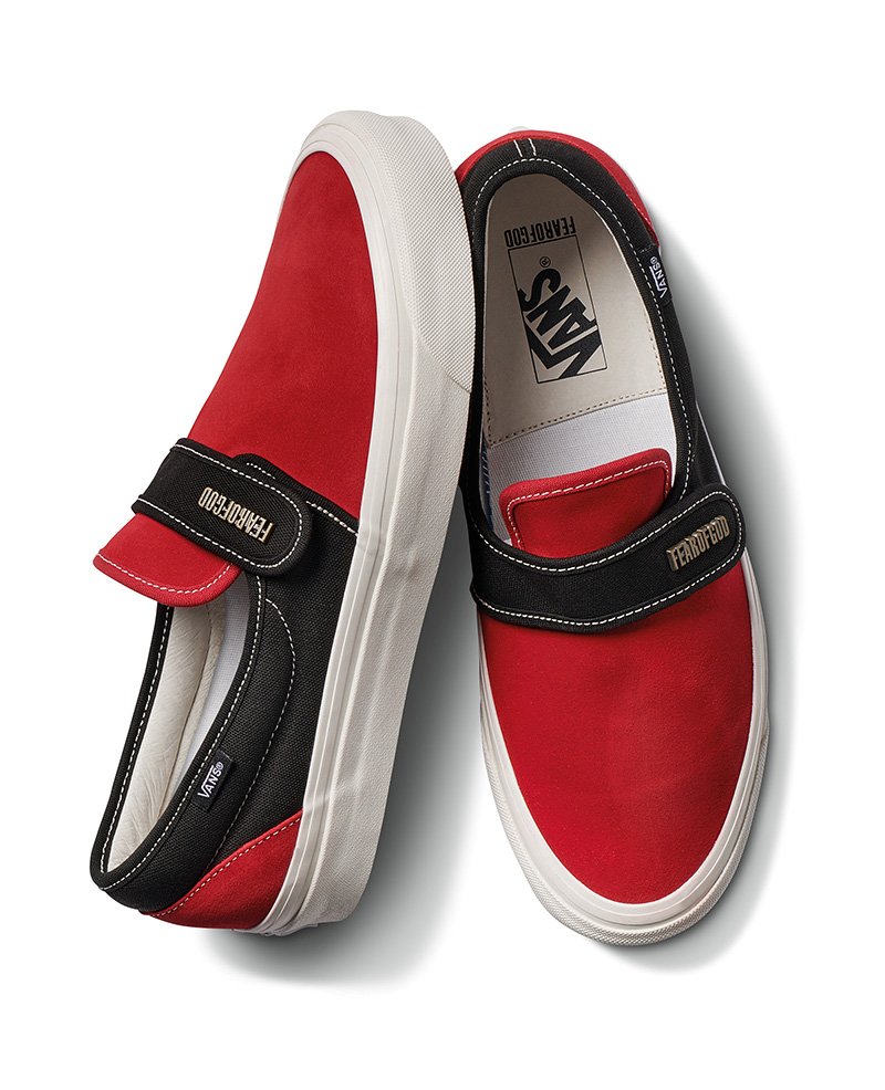 fear of god slip ons